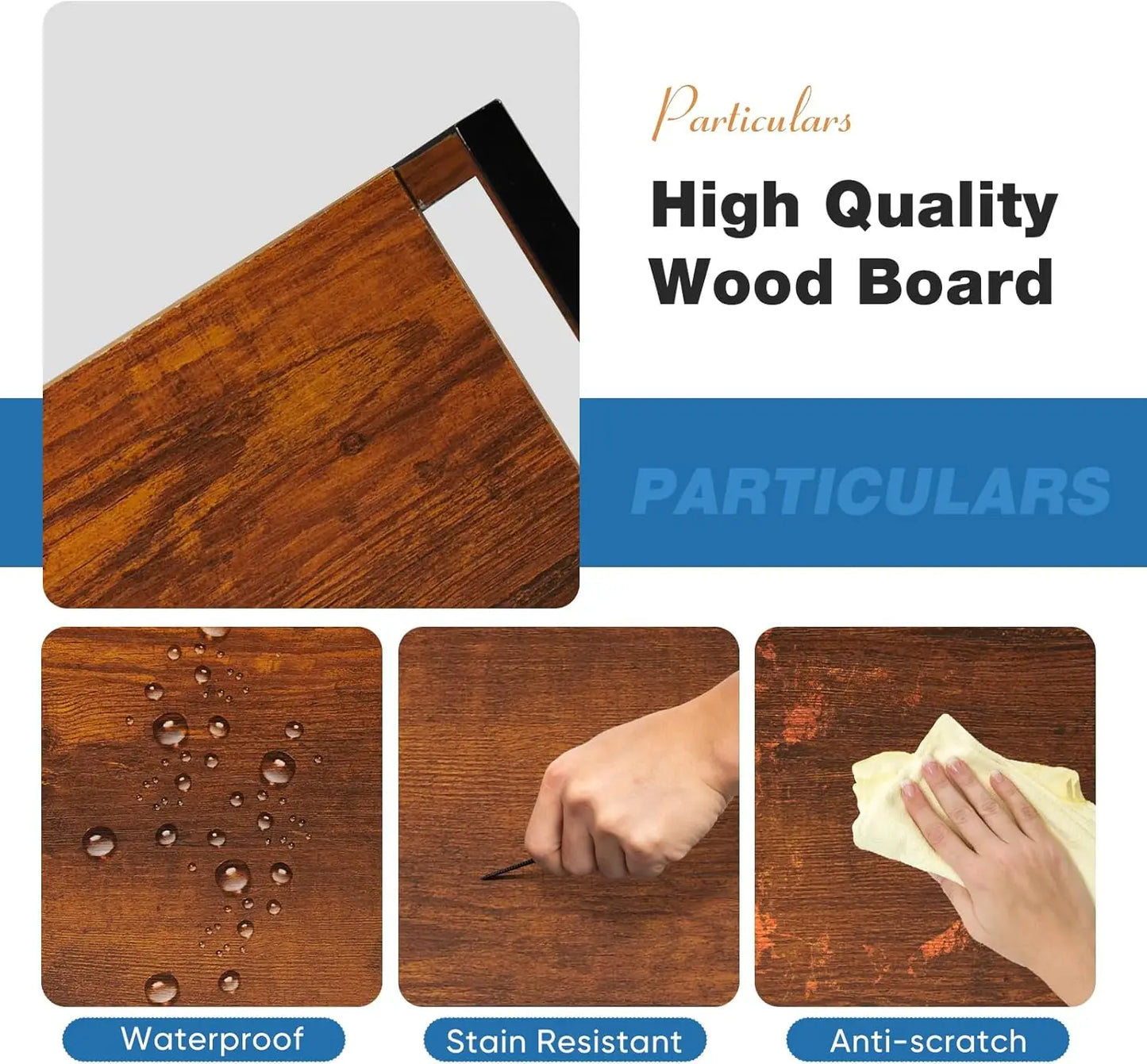 Modern Minimalist 5 Tier Bookshelf For Living Room And Office