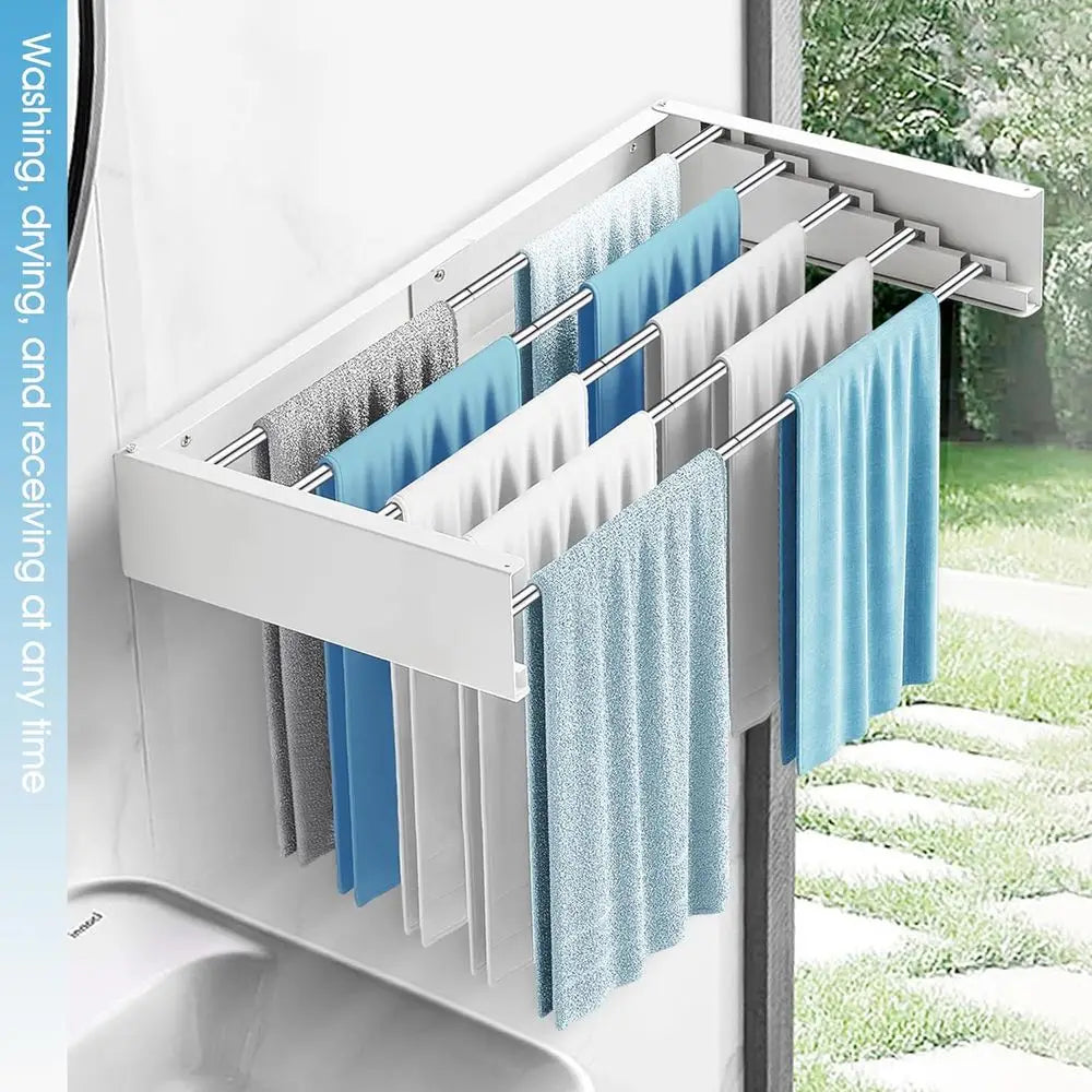 Clothes Drying Rack Wall Mounted 32 Laundry Drying Rack Wall Mount