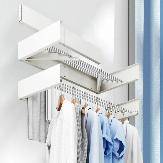 Clothes Drying Rack Wall Mounted 32 Laundry Drying Rack Wall Mount