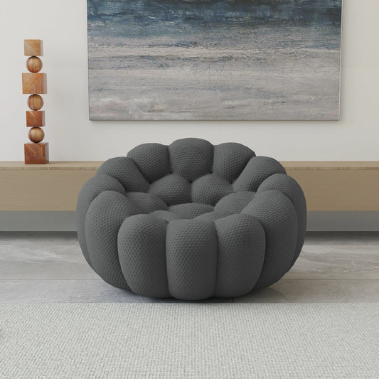 Sdorens Boneless Bubble Couch Chair Modern Curved Living Room Sofa