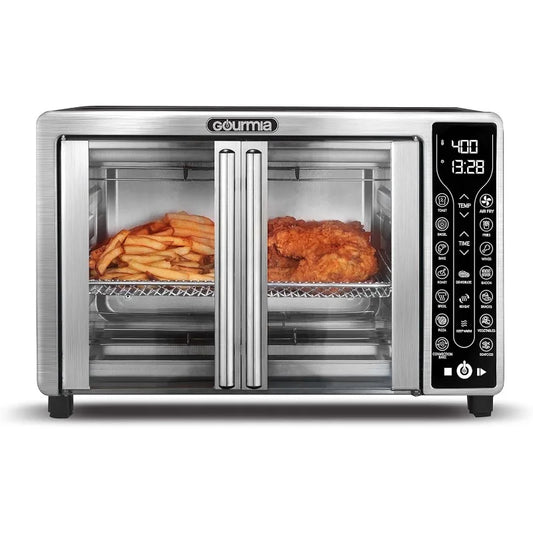 Gourmia Toaster Oven Air Fryer Combo 17 Presets 1700W
