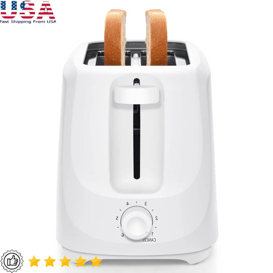 XMSJ Toaster With Adjustable Shade And Crumb Tray Cord Wrap